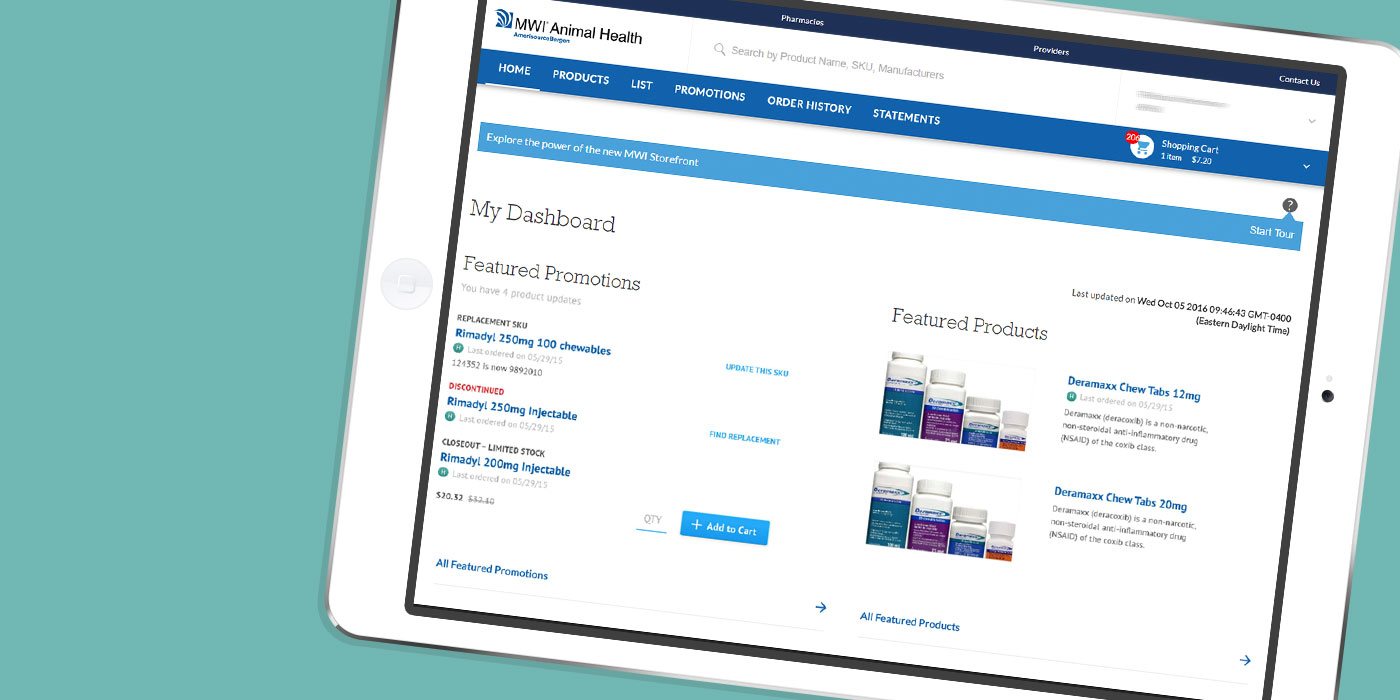 MWI Animal Health Website