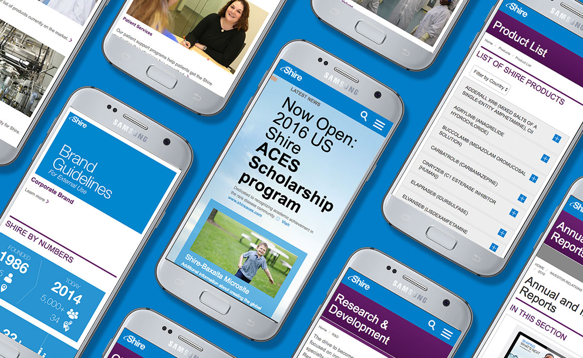 Shire Mobile Website