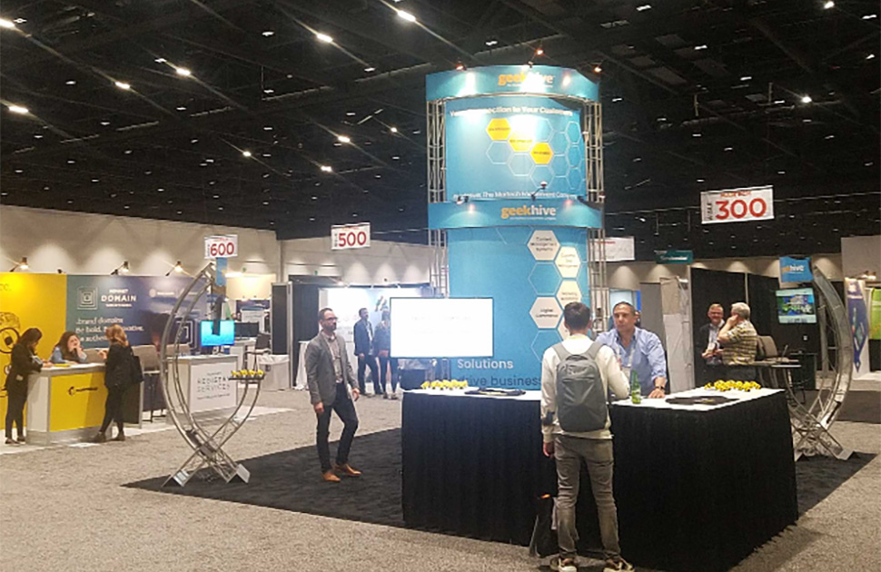 GeekHive Booth at MarTech West 2019