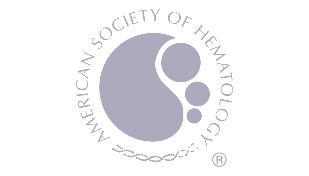 American Society of Hematology logo light purple