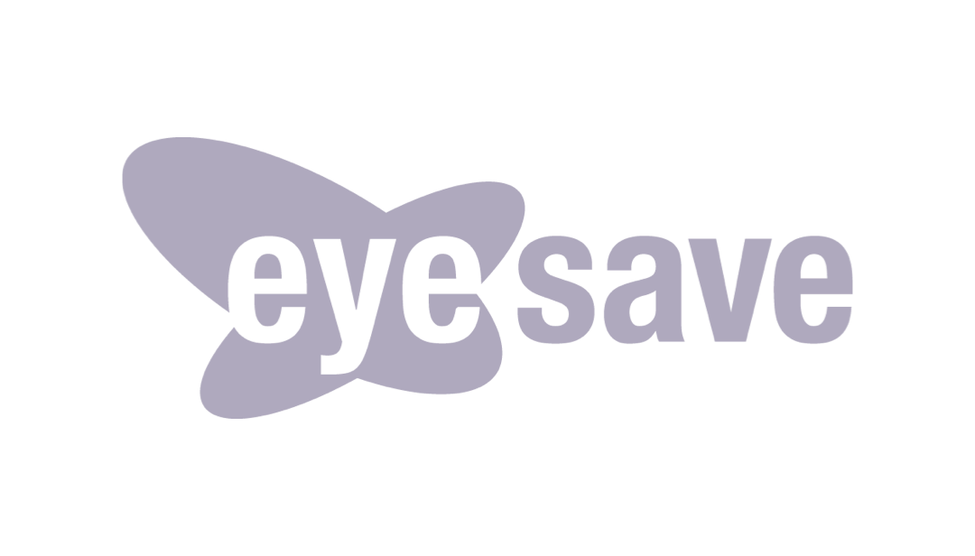 EyeSave logo light purple