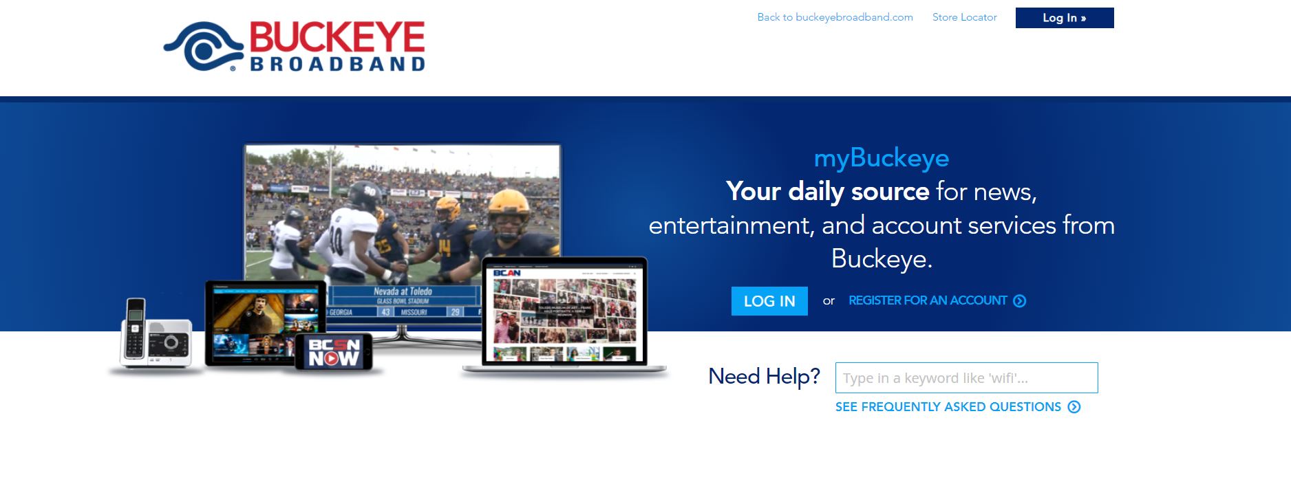 Buckeye Broadband website