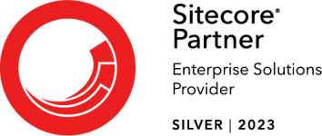 Sitecore Partner Enterprise Solutions Provider Silver 2023 logo.