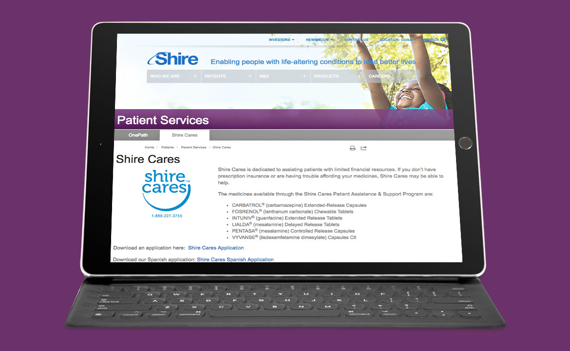 Shire Website