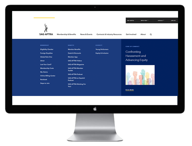 SAG-AFTRA website.
